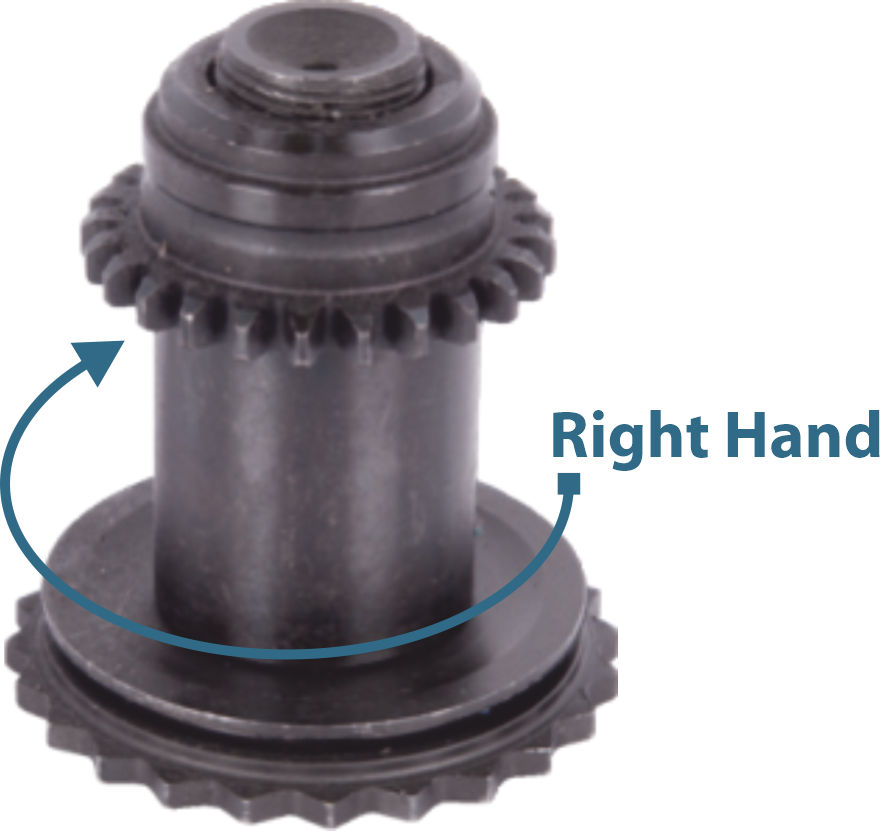 Caliper Adjusting Gear 35 mm (Right) 