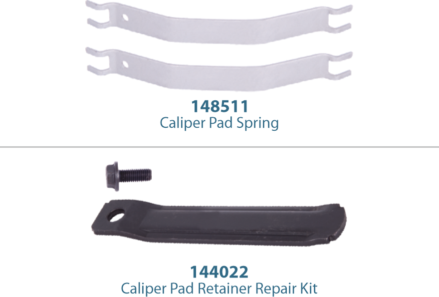 Caliper Brake Pad Retainer Repair Kit