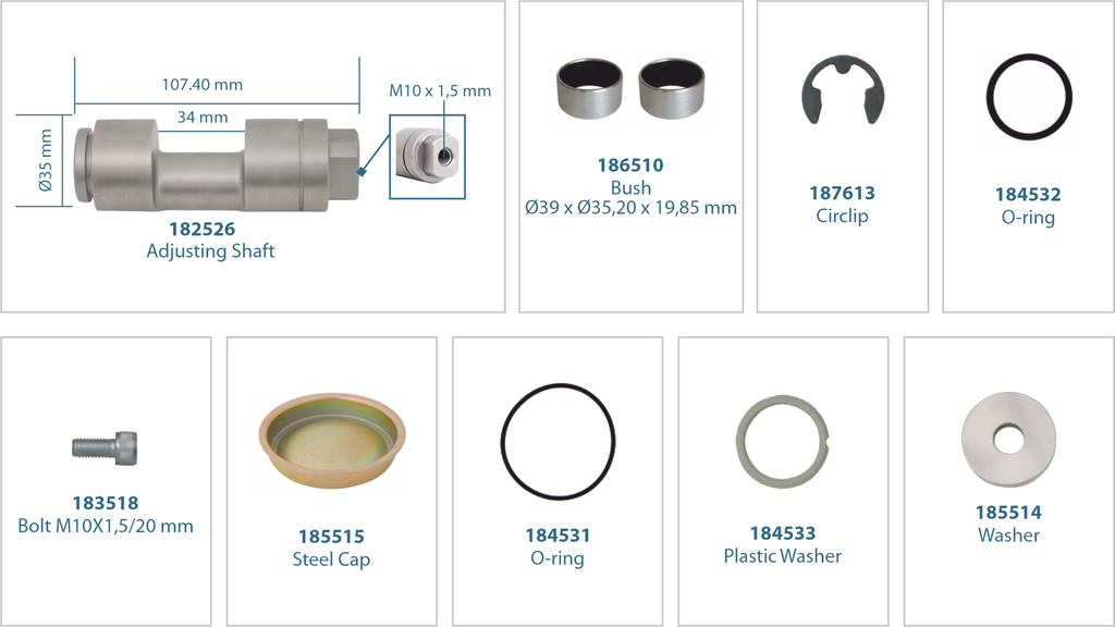 Caliper Hand Brake Kit