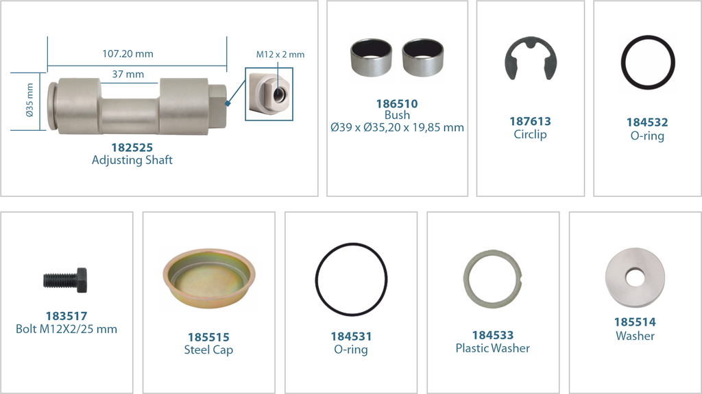 Caliper Hand Brake Kit