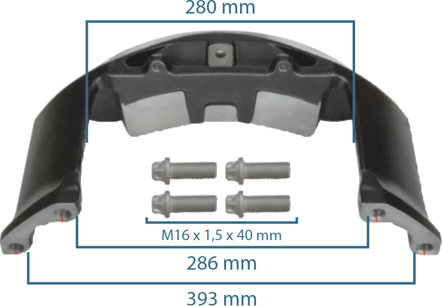 Caliper Bridge Kit 