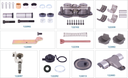 [122109] Caliper Complete Repair Kit