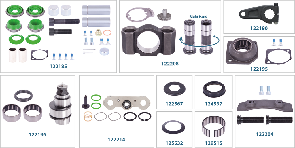 Caliper Complete Repair Kit (Right)