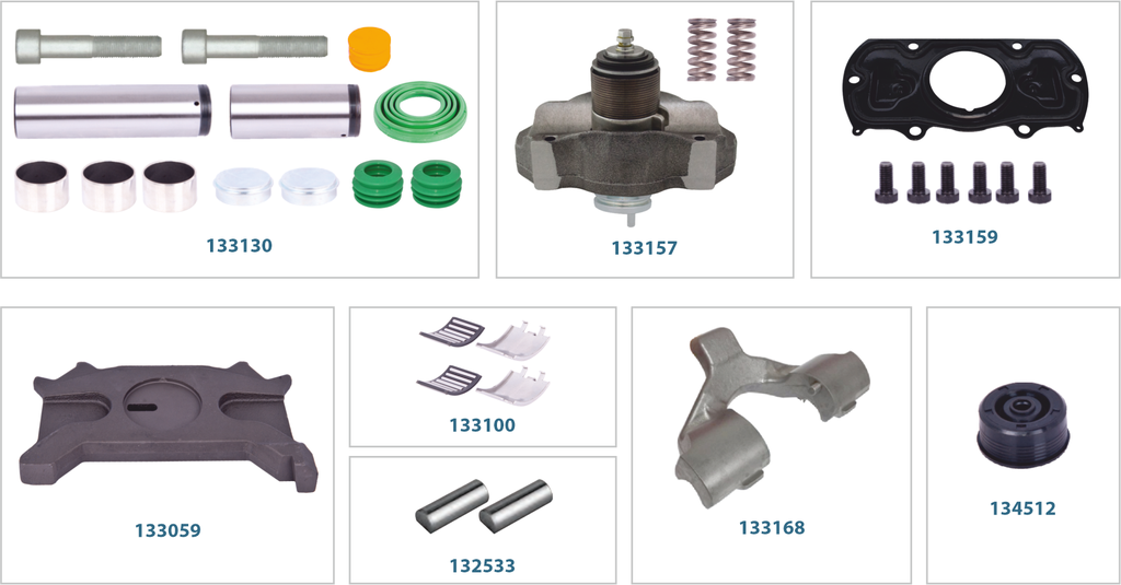 Caliper Complete Repair Kit (Right)