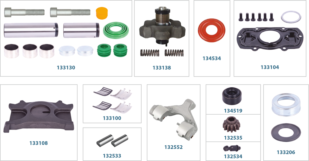 Caliper Complete Repair Kit (Left)