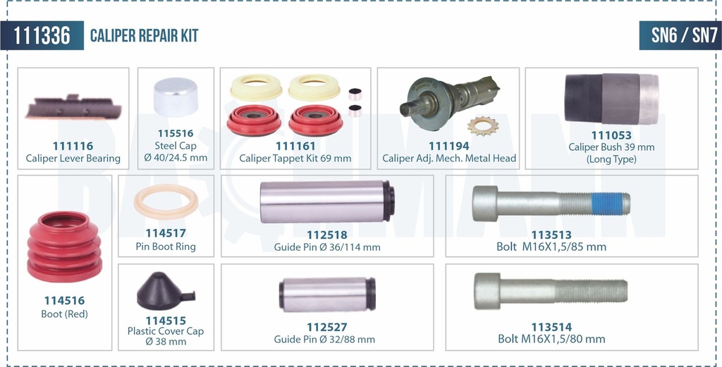 Caliper Repair Kit