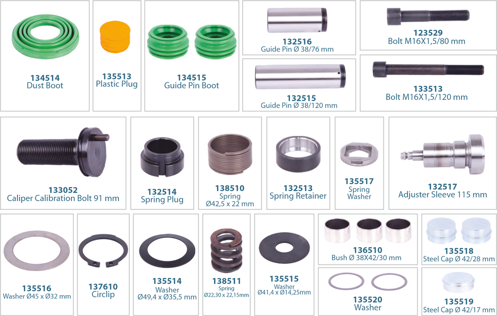 Caliper Repair Kit