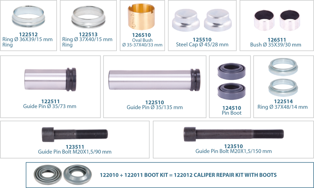 Caliper Repair Kit