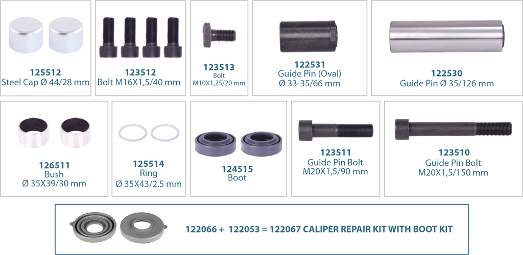 Caliper Repair Kit