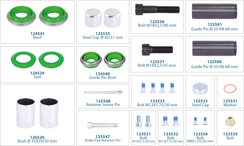 Caliper Repair Kit 