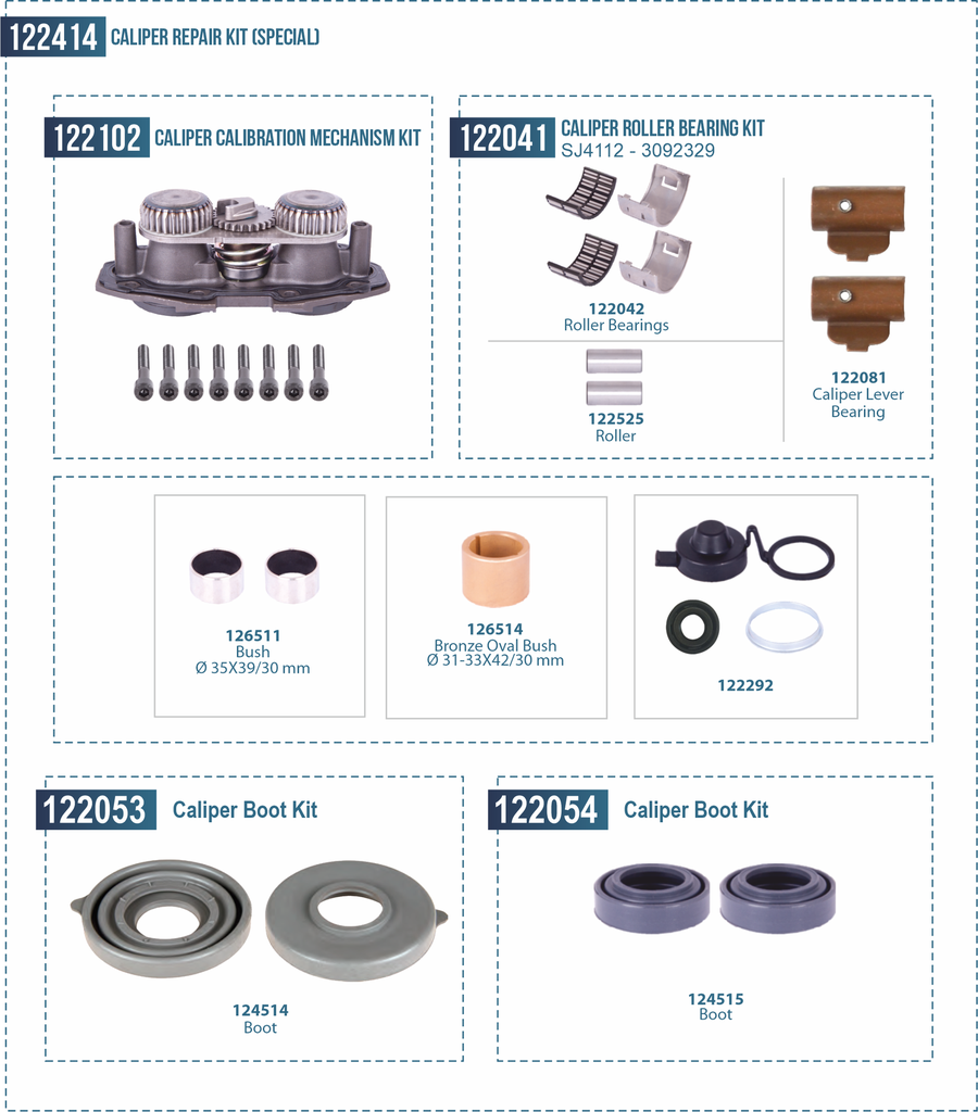 Caliper Repair Kit (Special)