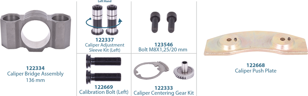 Caliper Repair Kit (Left)