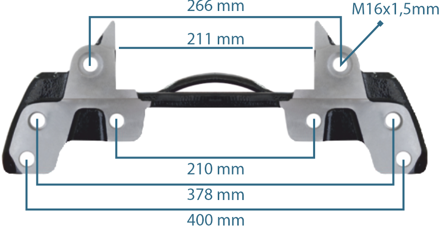 Caliper Carrier 22.5" SK7