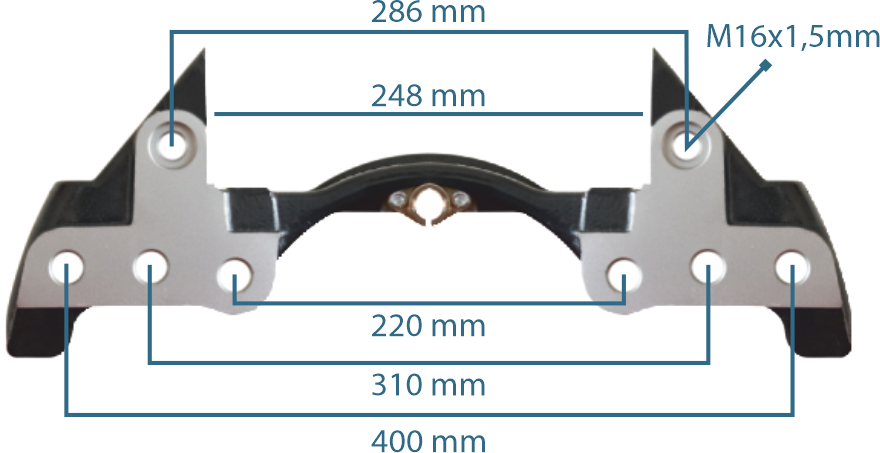 Caliper Carrier BPW Axle