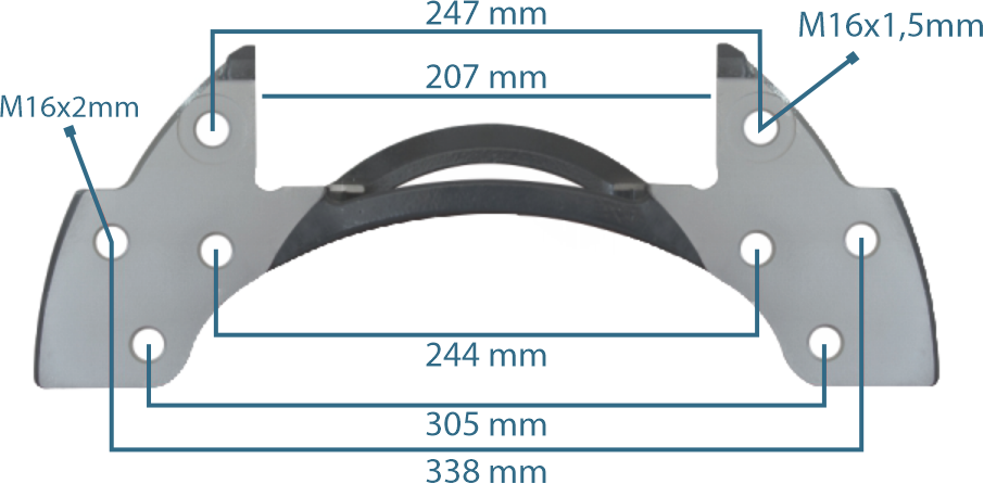 Caliper Carrier DX195