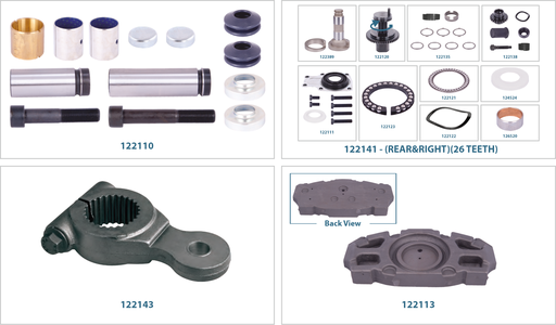 [122401] Caliper Complete Repair Kit Right