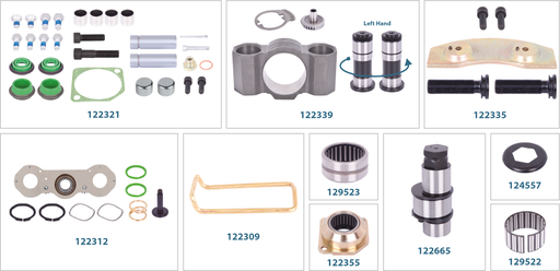 [122306] Caliper Complete Repair Kit Left