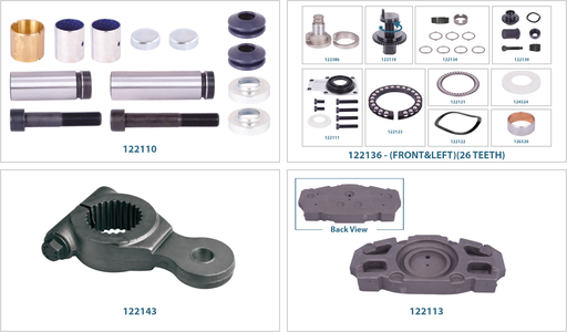 [122398] Caliper Complete Repair Kit Left