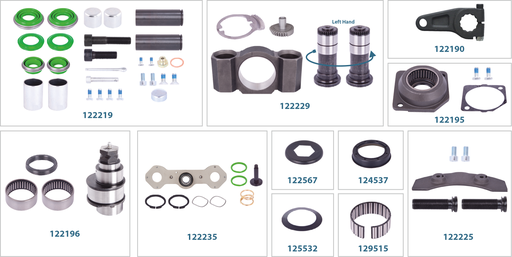 [122239] Caliper Complete Repair Kit (Left)