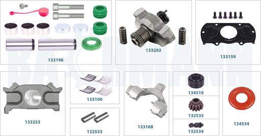 [133204] Caliper Complete Repair Kit (Left)