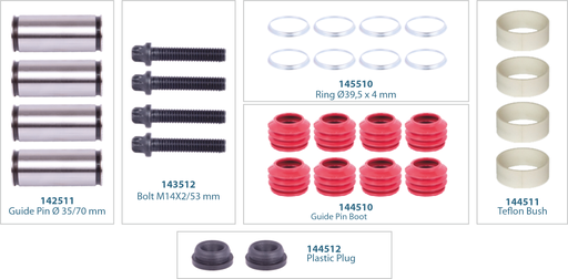 [144014] Caliper Repair Kit