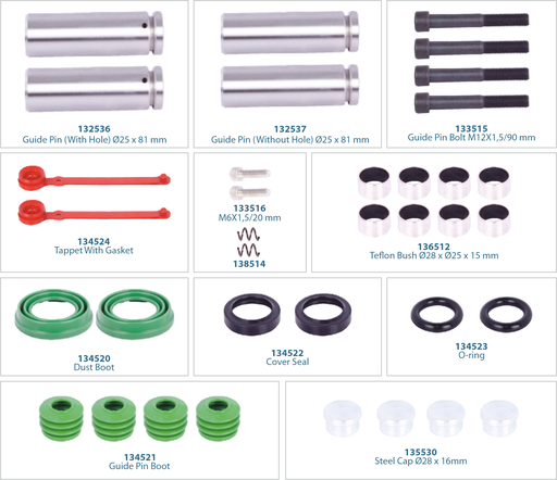 [133112] Caliper Repair Kit