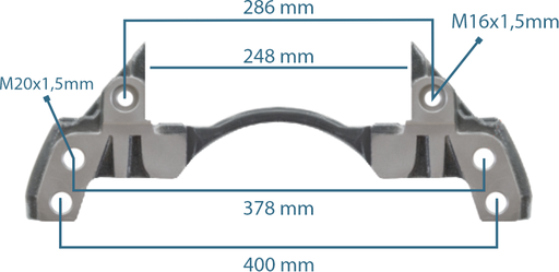 [111326] Caliper Carrier