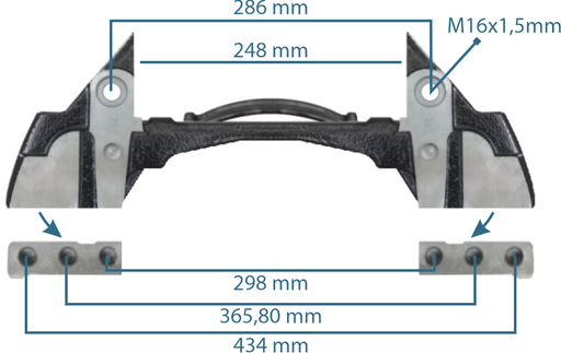 [111318] Caliper Carrier 22.5"