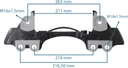 Caliper Carrier 22.5 PAN22 Right