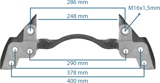 [111325] Caliper Carrier 22.5" Left&Right DAF