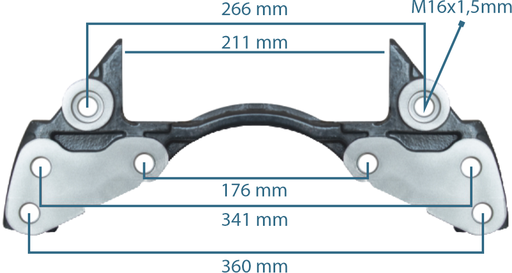 [111330] Caliper Carrier MB ATEGO