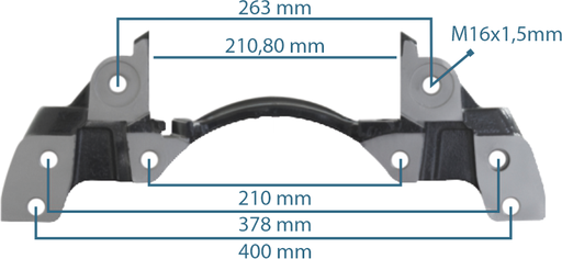 [133178] Caliper Carrier PAN22 Left