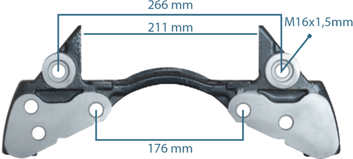 [111328] Caliper Carrier Left