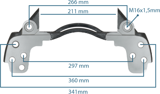 [111332] Caliper Carrier Left IVECO