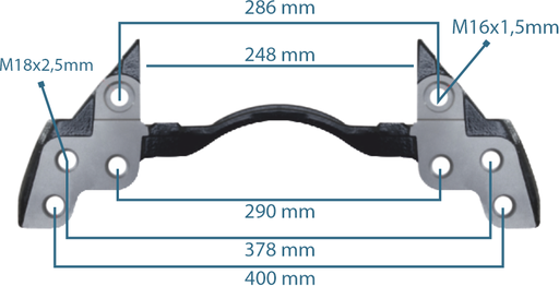 [111262] Caliper Carrier 22.5"