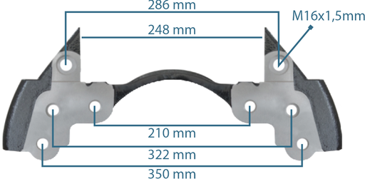 [111248] Caliper Carrier 22.5"