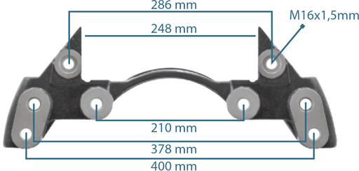 [111239] Caliper Carrier Mb Axor